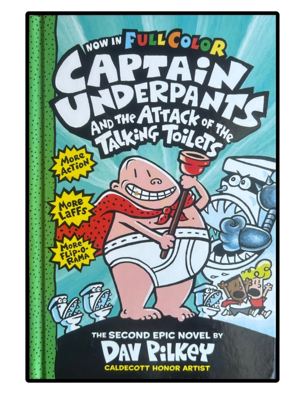 BUNDLE & SAVE 🎉Captain Underpants & the Attack of the Talking Toilets Book 2